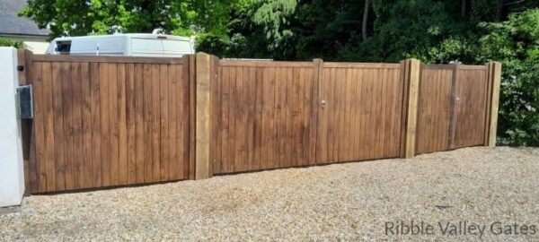 Willow gates and panel